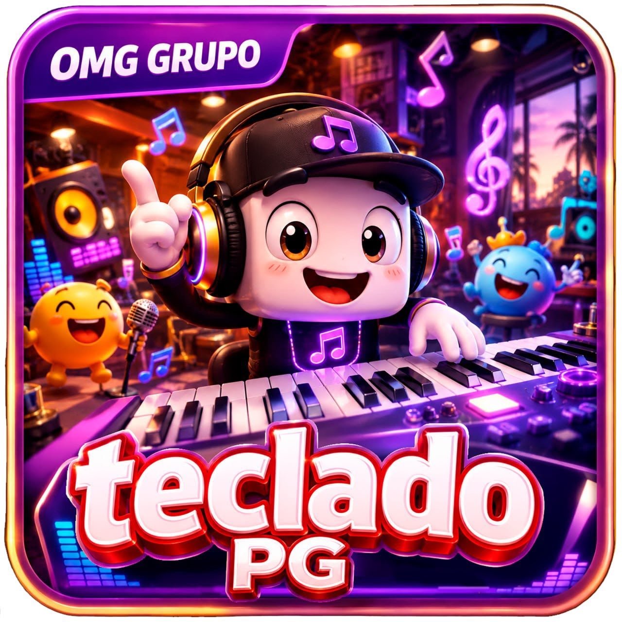 GRUPO OMG TECLADO-PG